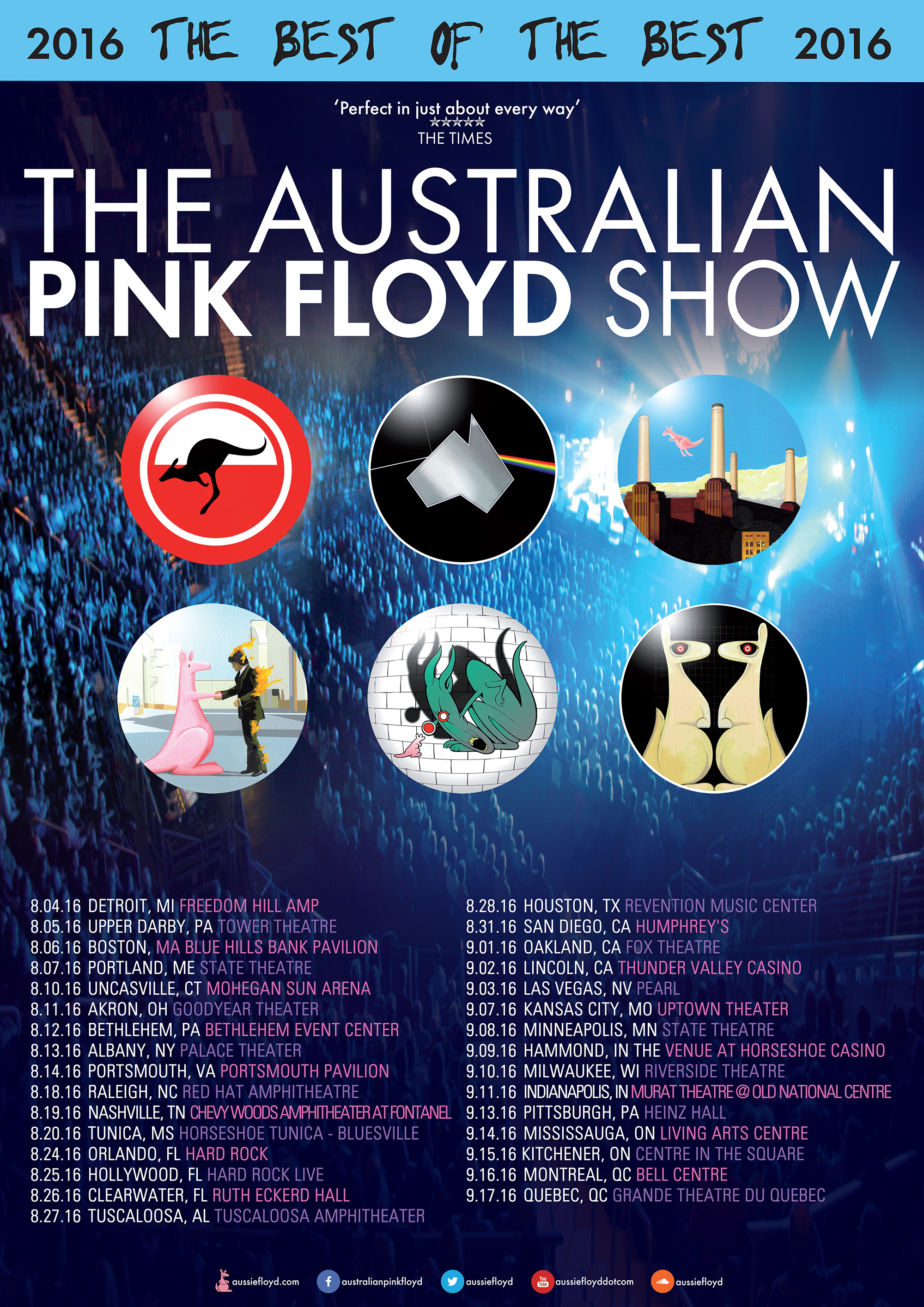 The Australian Pink Floyd Show Returns to Mohegan Sun Mohegan Sun