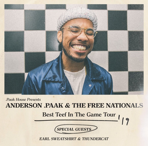 Anderson .Paak Brings ‘Best Teef In The Game Tour’ To Mohegan Sun Arena