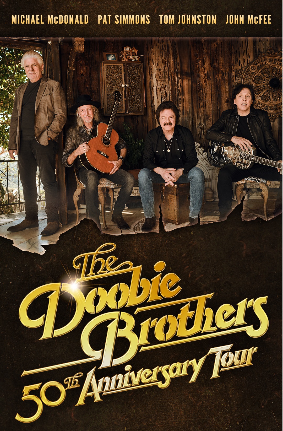 doobie brothers 50th anniversary tour song list