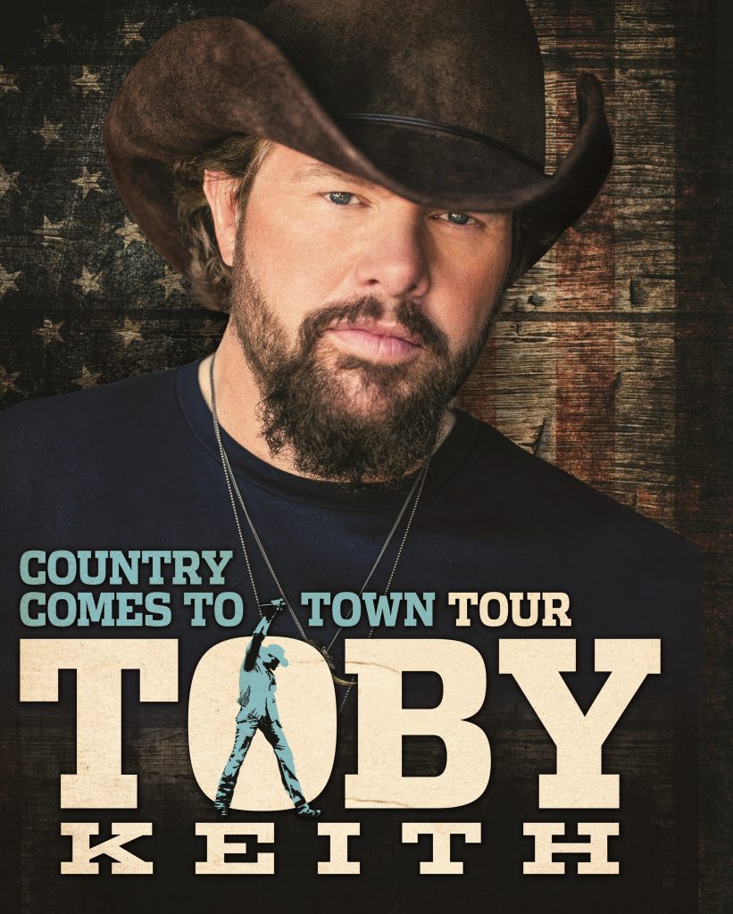 Toby Keith Returns To Mohegan Sun Arena With Country Comes To Town Tour