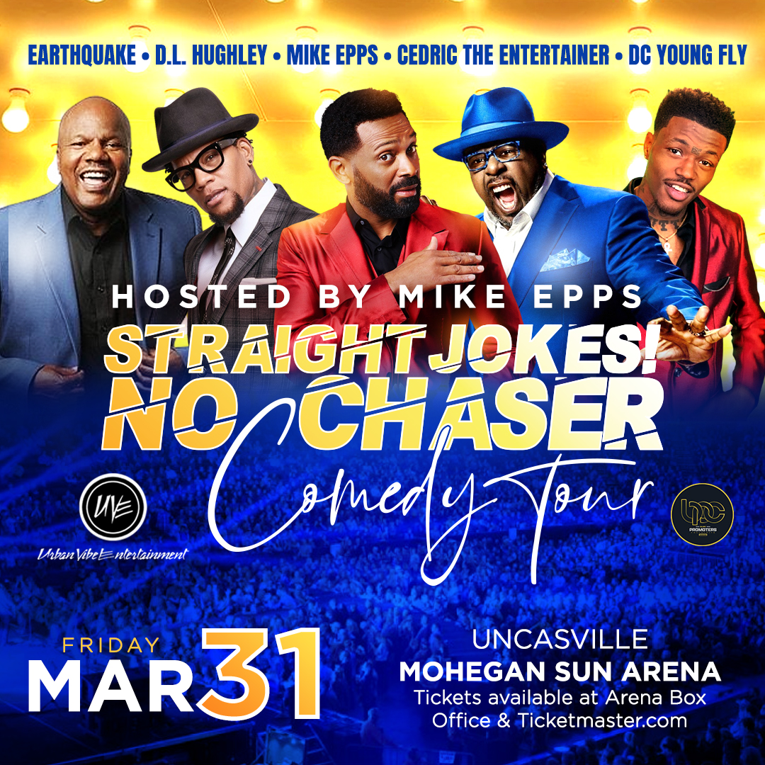 Straight Jokes! No Chaser Comedy Tour Comes to Mohegan Sun Arena