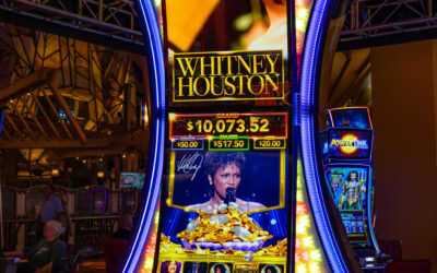 Whitney Houston Slots go live at Mohegan Sun!