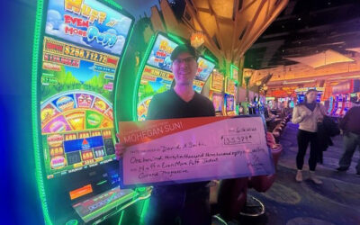 Mohegan Sun guest from Florida Hits Jackpot for $135,000!